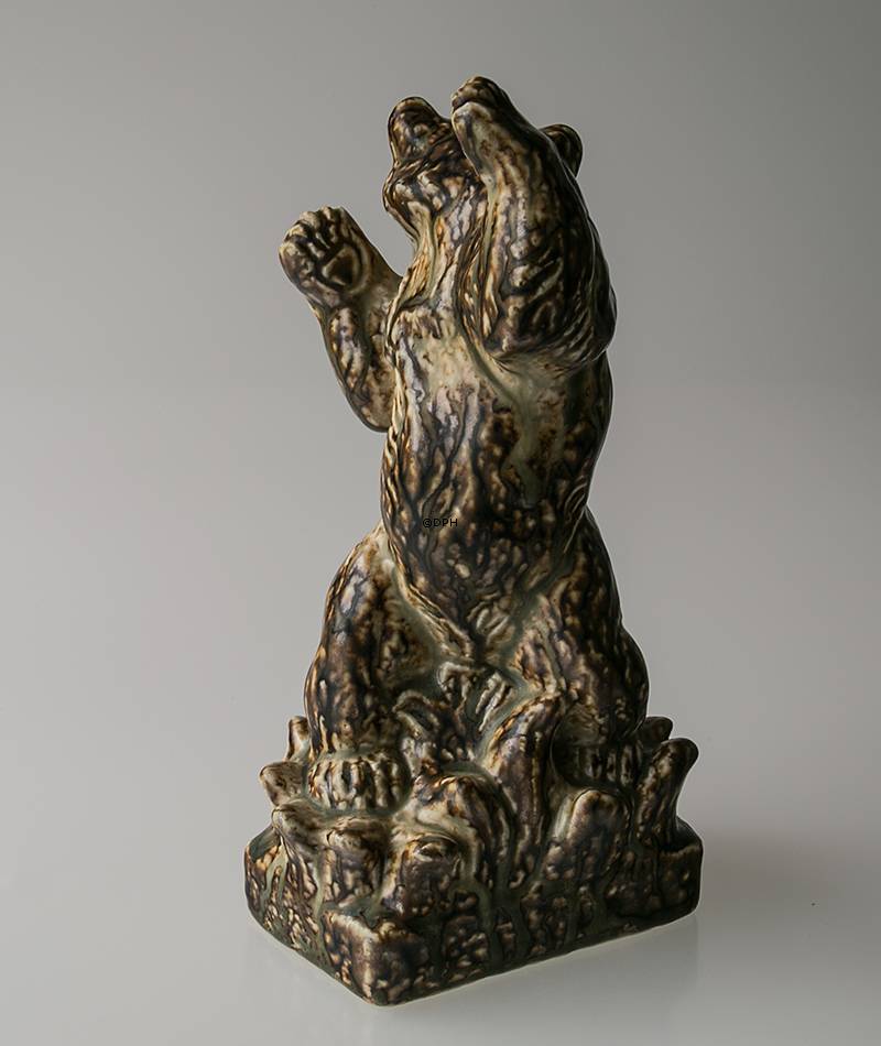 Bjørn og Slange, Royal Copenhagen stentøjsfigur nr. 21152