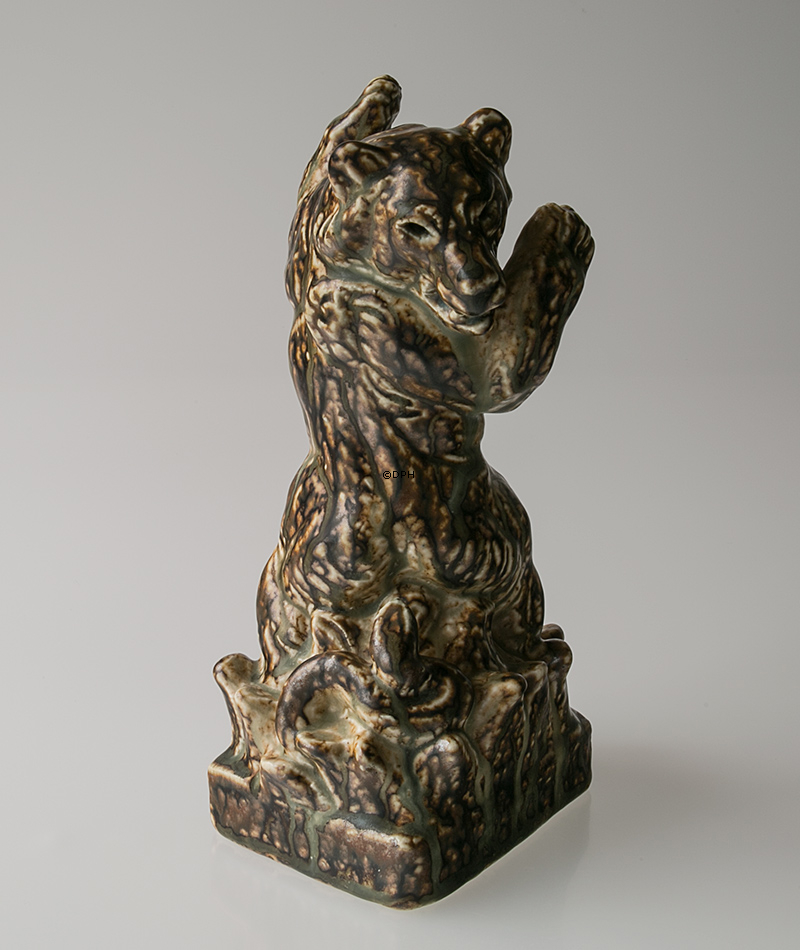 Bjørn og Slange, Royal Copenhagen stentøjsfigur nr. 21152