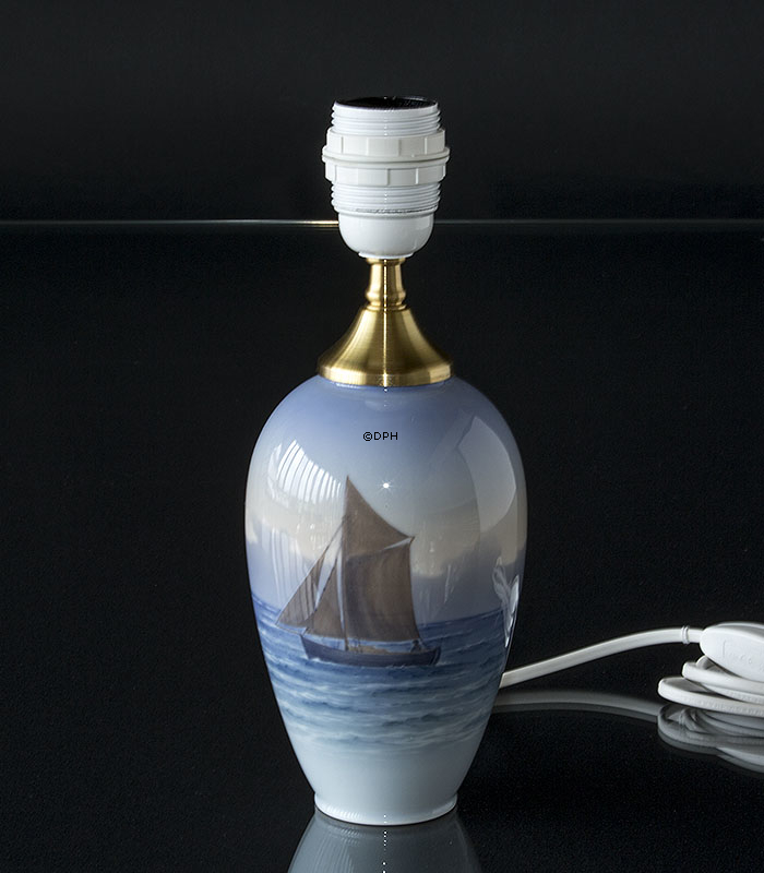 Lampe med Sejlskib, Royal Copenhagen nr. 2119-47-7