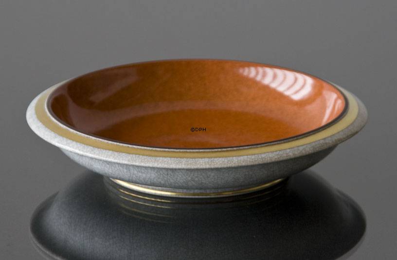 Orange skål, krakeleret, Royal Copenhagen nr. 212-2559