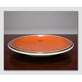 Orange skål, krakeleret, Royal Copenhagen nr. 212-2568