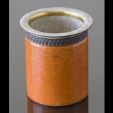 Orange Craquele Vase 8cm, Royal Copenhagen Nr. 212-2794