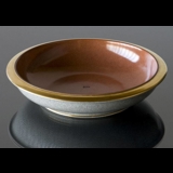 Bowl with orange Craquele (antique red) Royal Copenhagen No. 212-3606
