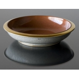 Skål Orange (antik rød) krakkeleret, Royal Copenhagen nr. 212-3606