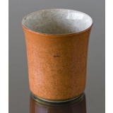 Orange skål, krakeleret, 10cm, Royal Copenhagen nr. 212-3613