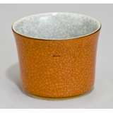 Orange bowl craquele, Royal Copenhagen No. 212-3642