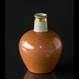Red craquele vase, Royal Copenhagen No. 212-3693