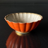 Orange Schale Craquele, Royal Copenhagen Nr. 212-4003