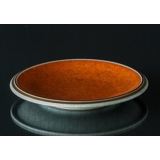 Orange skål, krakeleret (Craquele), Royal Copenhagen nr. 212-4023