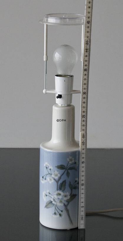 Bordlampe med blomster, Royal Copenhagen nr. 213-4622