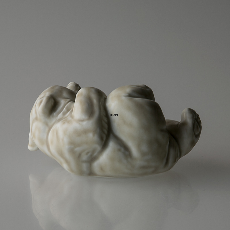 HVID Isbjørneunge, stentøjsfigur, Royal Copenhagen nr. 21432