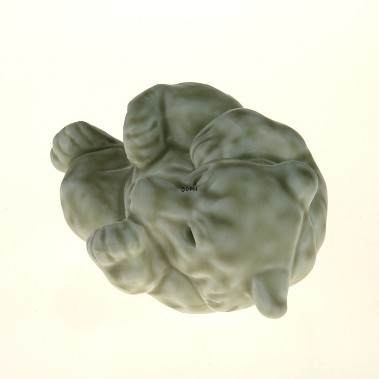 HVID Isbjørneunge, stentøjsfigur, Royal Copenhagen nr. 21432