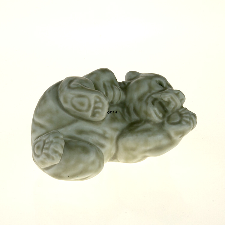 HVID Isbjørneunge, stentøjsfigur, Royal Copenhagen nr. 21432