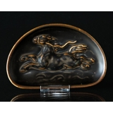 Stentøjsskål med hest, Royal Copenhagen nr. 21665