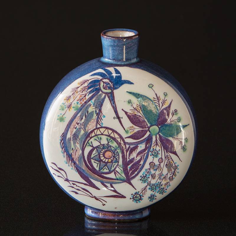 Rund Vase designet af Marianne Johanson, Royal Copenhagen nr. 217-3102