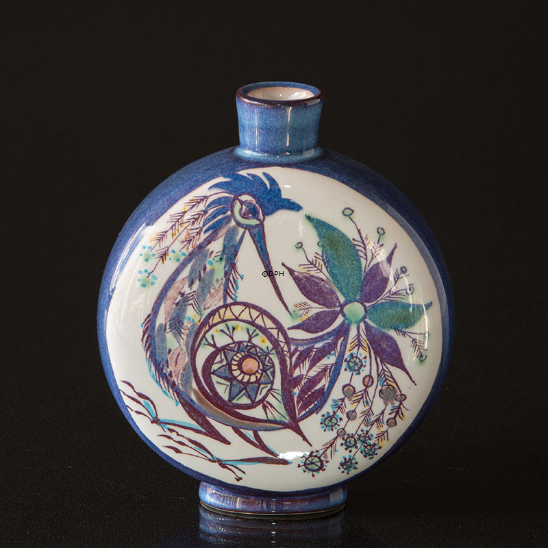 Rund Vase designet af Marianne Johanson, Royal Copenhagen nr. 217-3102