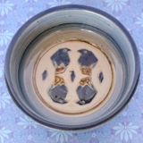 Stentøjsskål med fugle, Royal Copenhagen nr. 21747