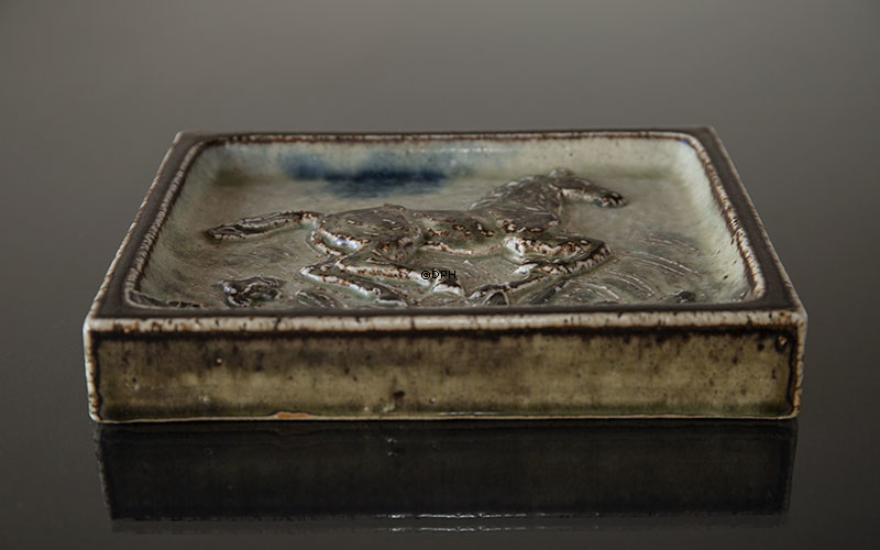 Relief med hest, Royal Copenhagen stentøj