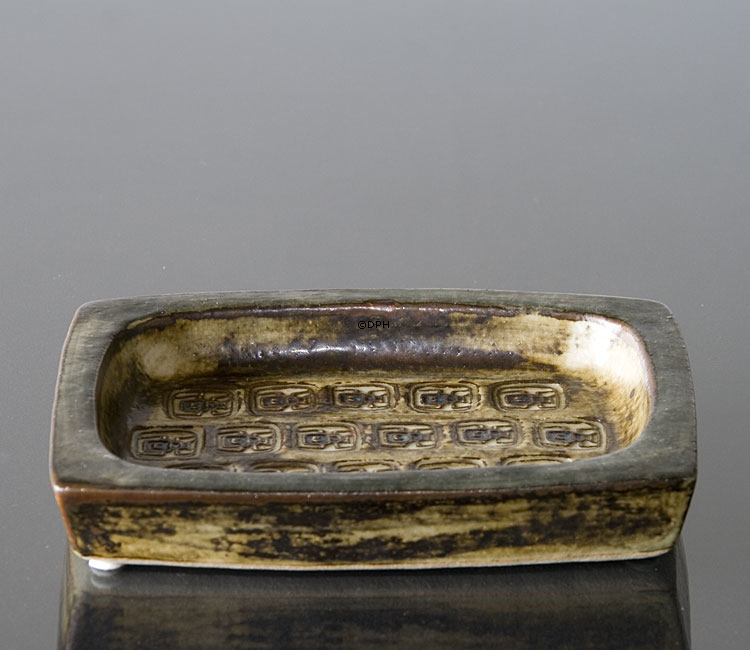 Firkantet stentøjsskål, Royal Copenhagen nr. 21871