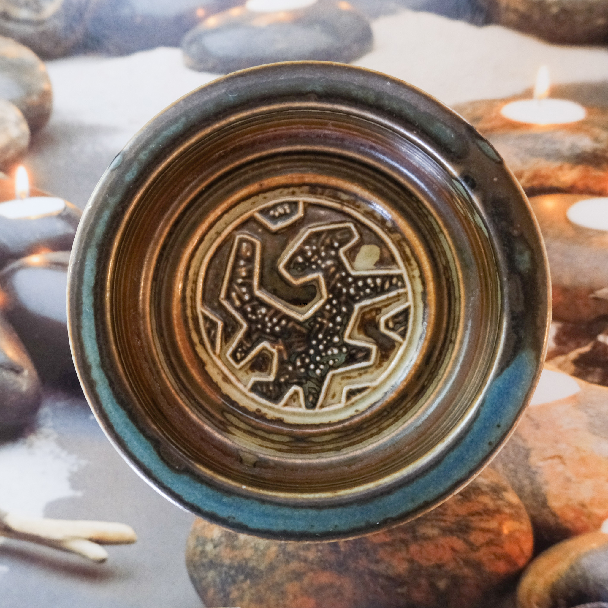 Rund stentøjsskål Royal Copenhagen nr. 21942