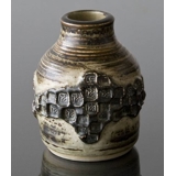 Stoneware vase with pattern, Royal Copenhagen no. 21968