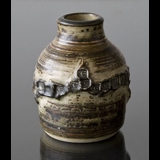 Stoneware vase with pattern, Royal Copenhagen no. 21968