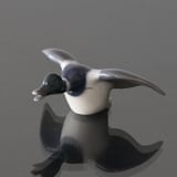 Duck ready to fly to the sky, Royal Copenhagen bird figurine no. 124 or 2215