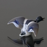 Duck ready to fly to the sky, Royal Copenhagen bird figurine no. 124 or 2215