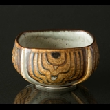 Stoneware dish with patterns, Royal Copenhagen no. 22561