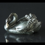 Swan, Schwarz, Royal Copenhagen Vogelfigur Nr. 22663