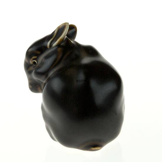 Stentøjsfigur af kaninunge, Royal Copenhagen nr. 22685