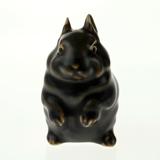 Stentøjsfigur af kaninunge, Royal Copenhagen nr. 22690