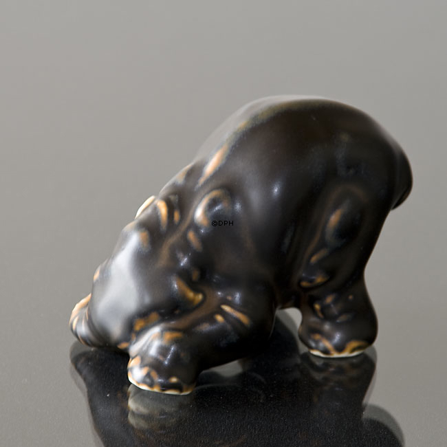 Stentøjsfigur af elefant, Royal Copenhagen nr. 22743
