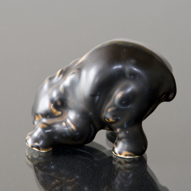 Stentøjsfigur af elefant, Royal Copenhagen nr. 22743