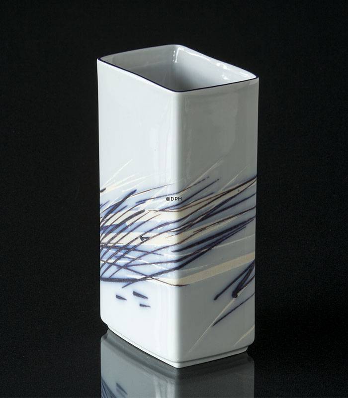 Stentøjsvase Royal Copenhagen med siv nr. 22785