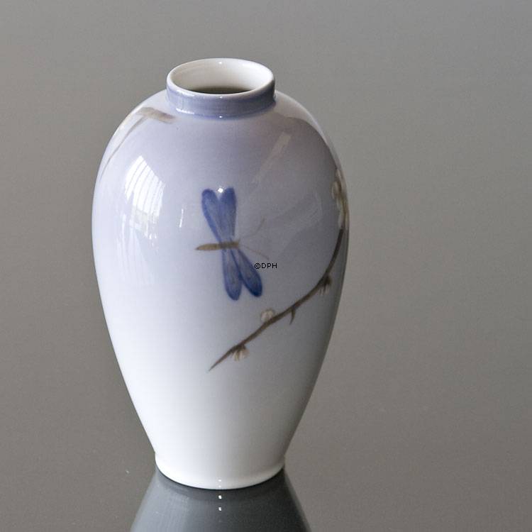 Vase med Blomst, Royal Copenhagen nr. 2301-47-6 eller 2301-47B