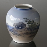 Vase with scenery, Royal Copenhagen no. 2316-35-5