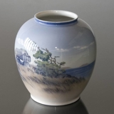 Vase mit Landschaft, Royal Copenhagen Nr. 2316-35-5