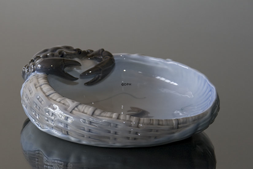 Skål med Krabbe Royal Copenhagen nr. 2465