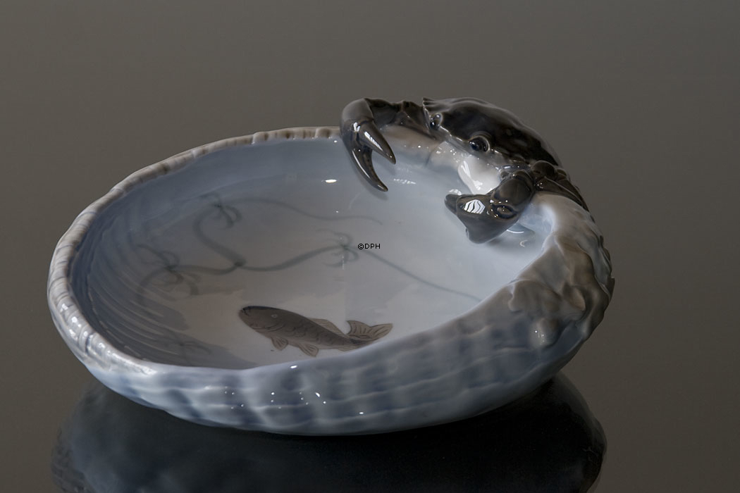 Skål med Krabbe Royal Copenhagen nr. 2465