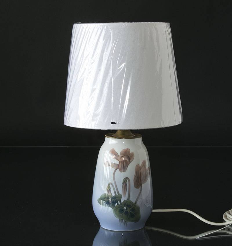 Lampe med blomst, Royal Copenhagen nr. 254-1224