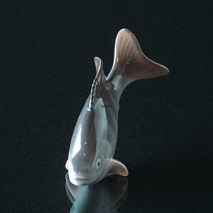 Amerikansk Aborre, Royal Copenhagen figur af fisk nr. 2553