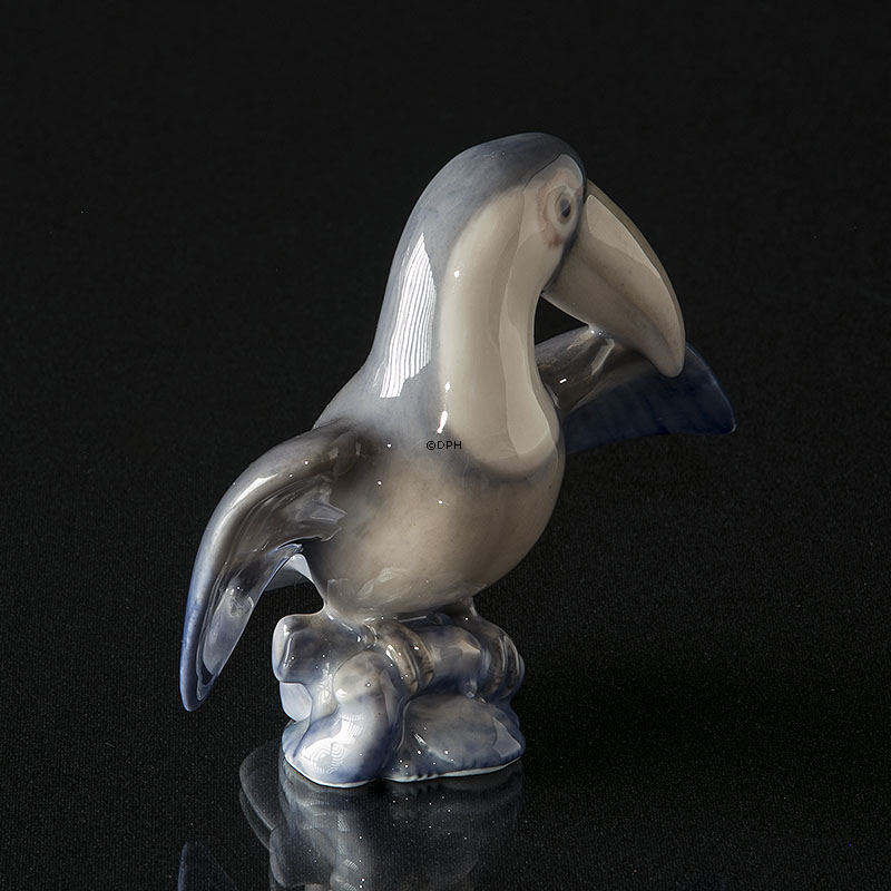 Tukan, Royal Copenhagen fugle figur nr. 2574