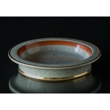 Orange skål, krakeleret, Royal Copenhagen nr. 259-2716