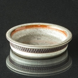 Krakeleret skål w/ orange kant Ø10,5 cm, Royal Copenhagen nr. 259-2910