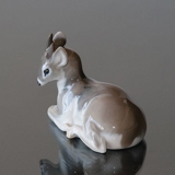 Kitz mit dem Kopf nach unten, Royal Copenhagen Figur Nr. 2648