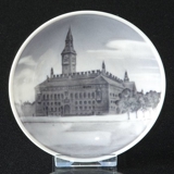 Bowl with townhall in Copenhagen, Royal Copenhagen no. 2773