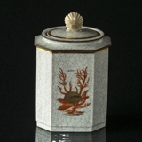 Låg skål krakeleret (Craquele), 13cm, Royal Copenhagen nr. 28-2575