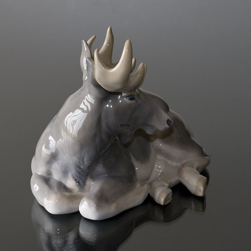 Elg, Royal Copenhagen figur nr. 2813