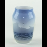 Vase mit Segelschiff mit gutem Wind, Royal Copenhagen Nr. 2842-3604 oder 209